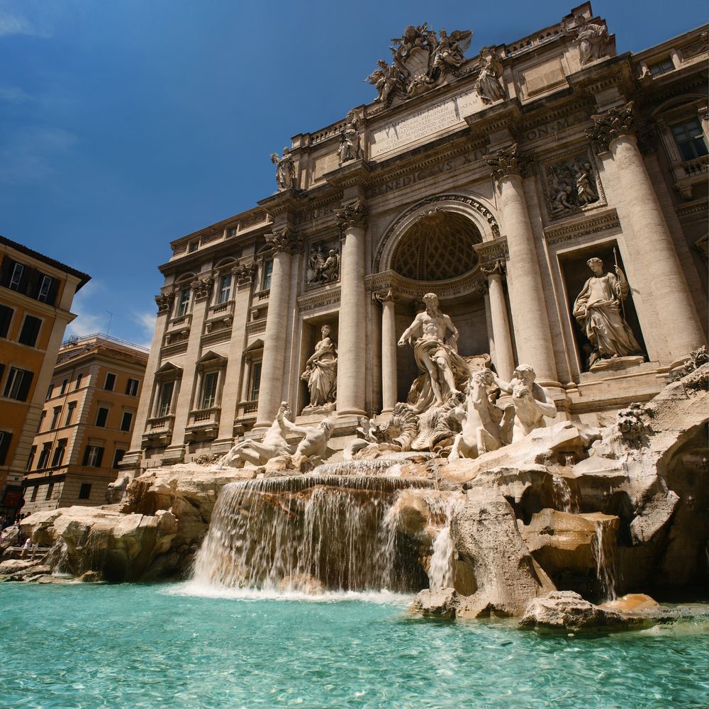 Глоби при катерене и пикник при фонтаните в Рим