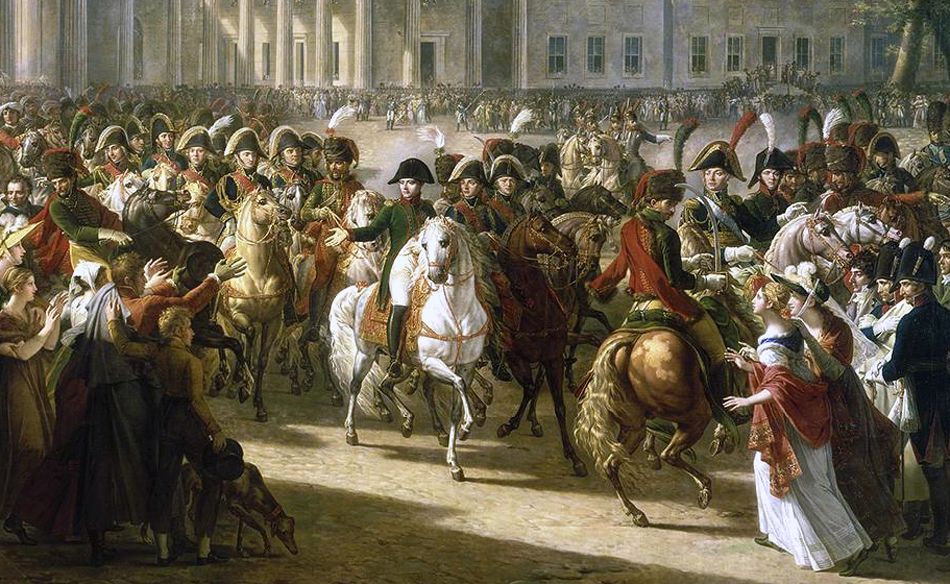 Резултат с изображение за Наполеон Бонапарт влиза  в Берлин