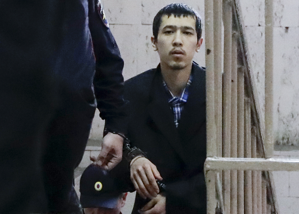 Задържаният в Петербург се призна за виновен