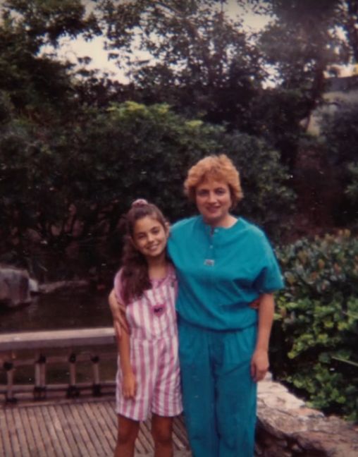 Мила Кунис с майка си