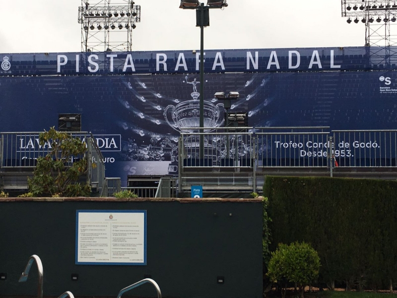 Матадора е горд да играе на корт Рафа Надал