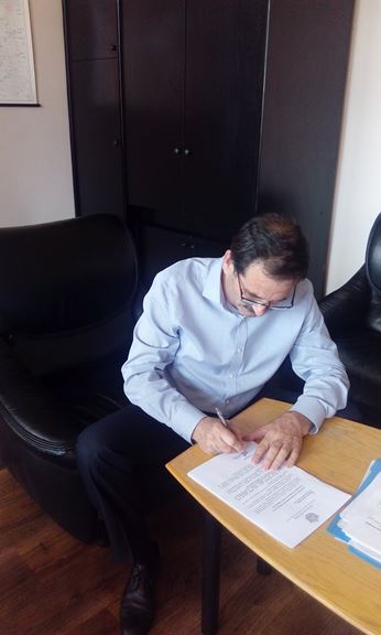 Йордан Татарски, областен управител на Кюстендил в оставка