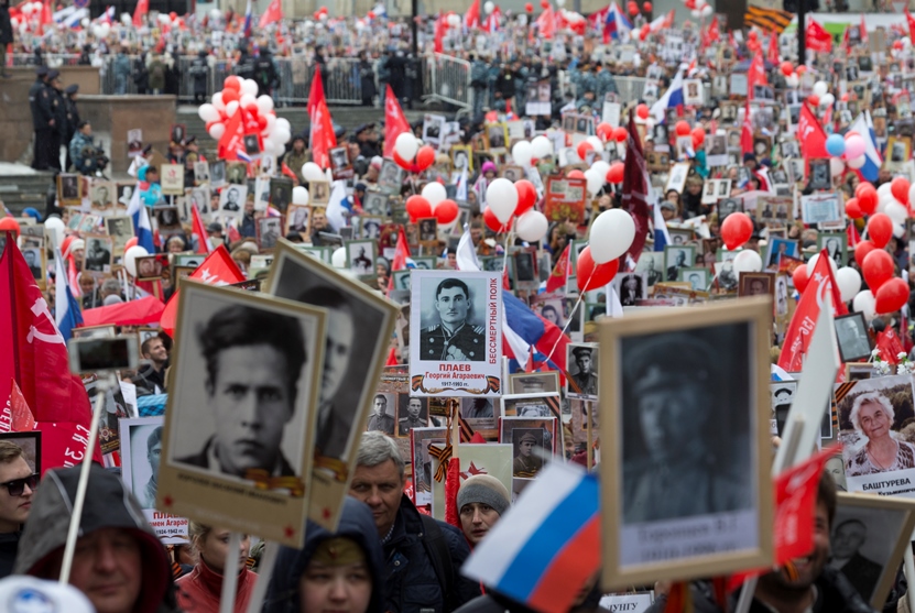 В Москва 850 000 души са се включили в ”Безсмъртния полк”