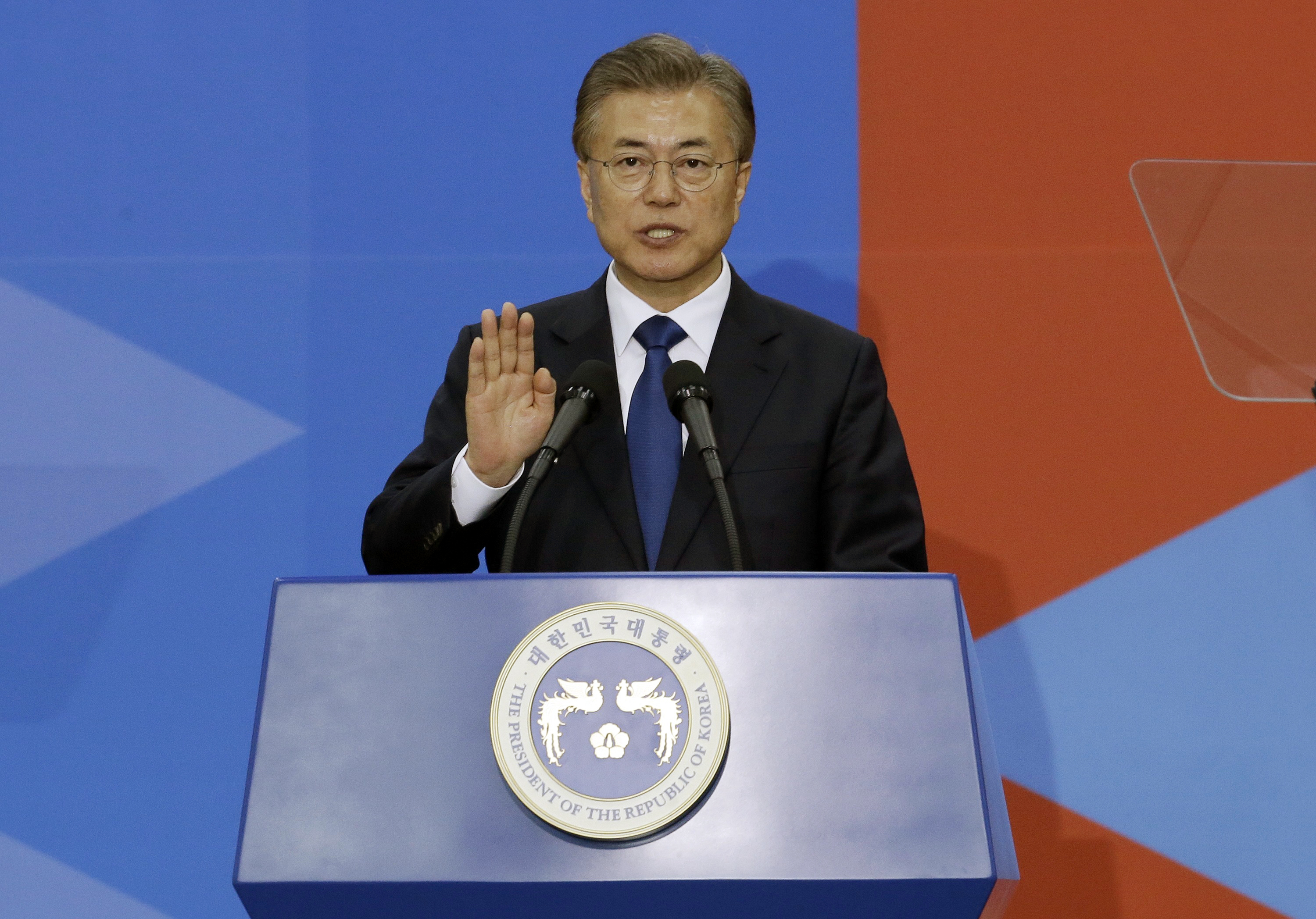 Президентът на Южна Корея Мун Дже-ин: Диалог е възможен само, ако сме силни