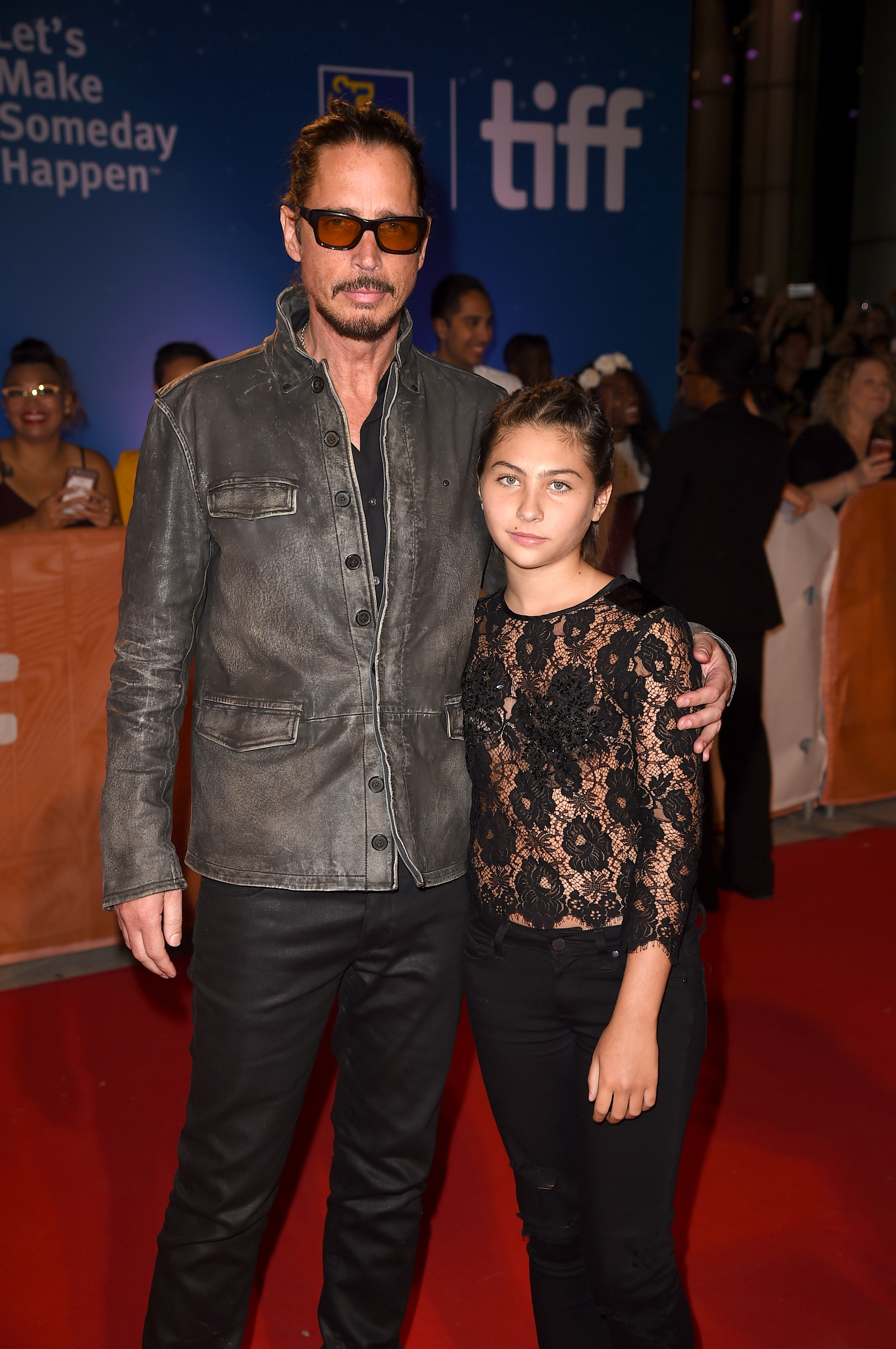 Крис Корнел с дъщеря си Тони