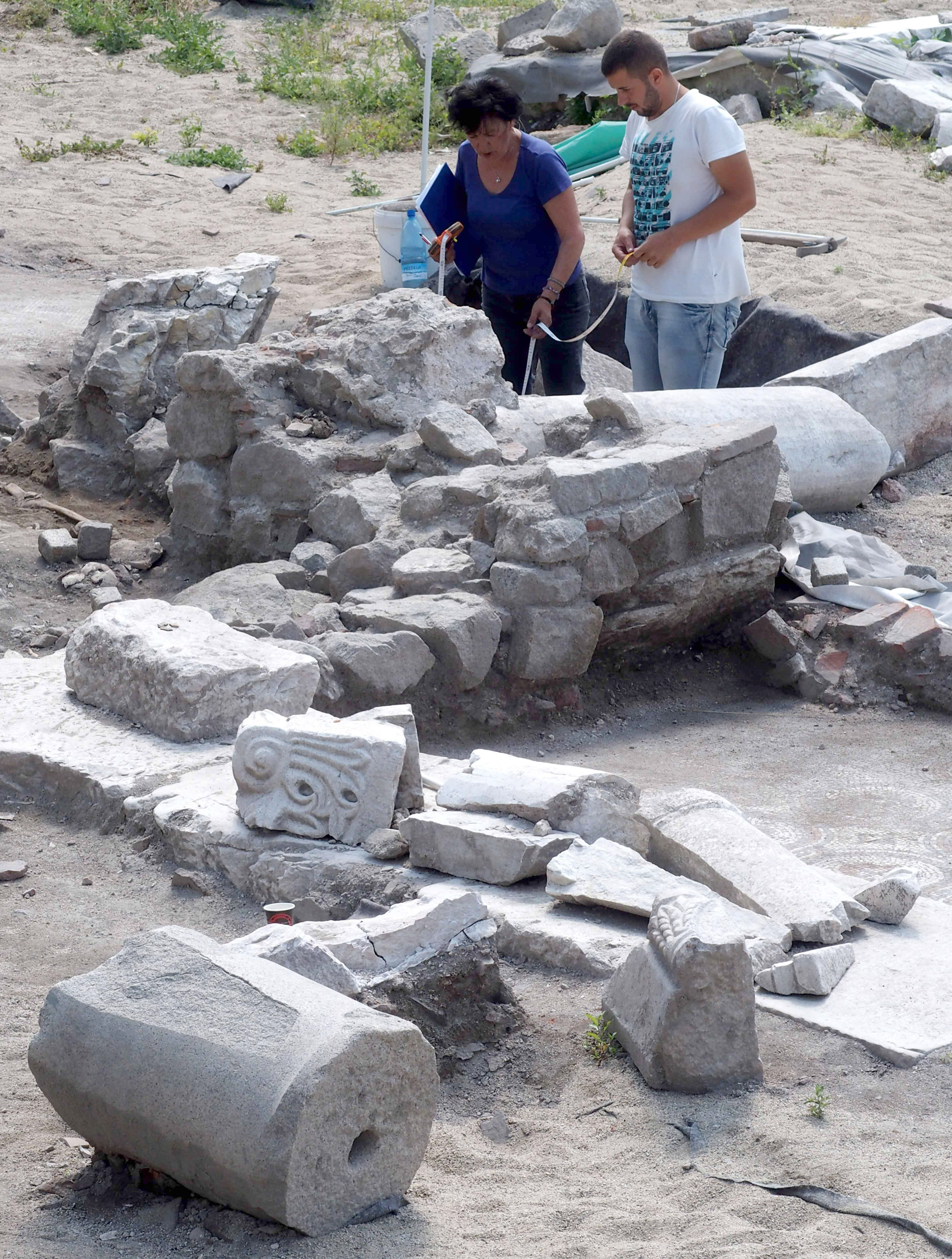 Започна новият археологически сезон и разкопките на Голямата (епископската) базилика в Пловдив