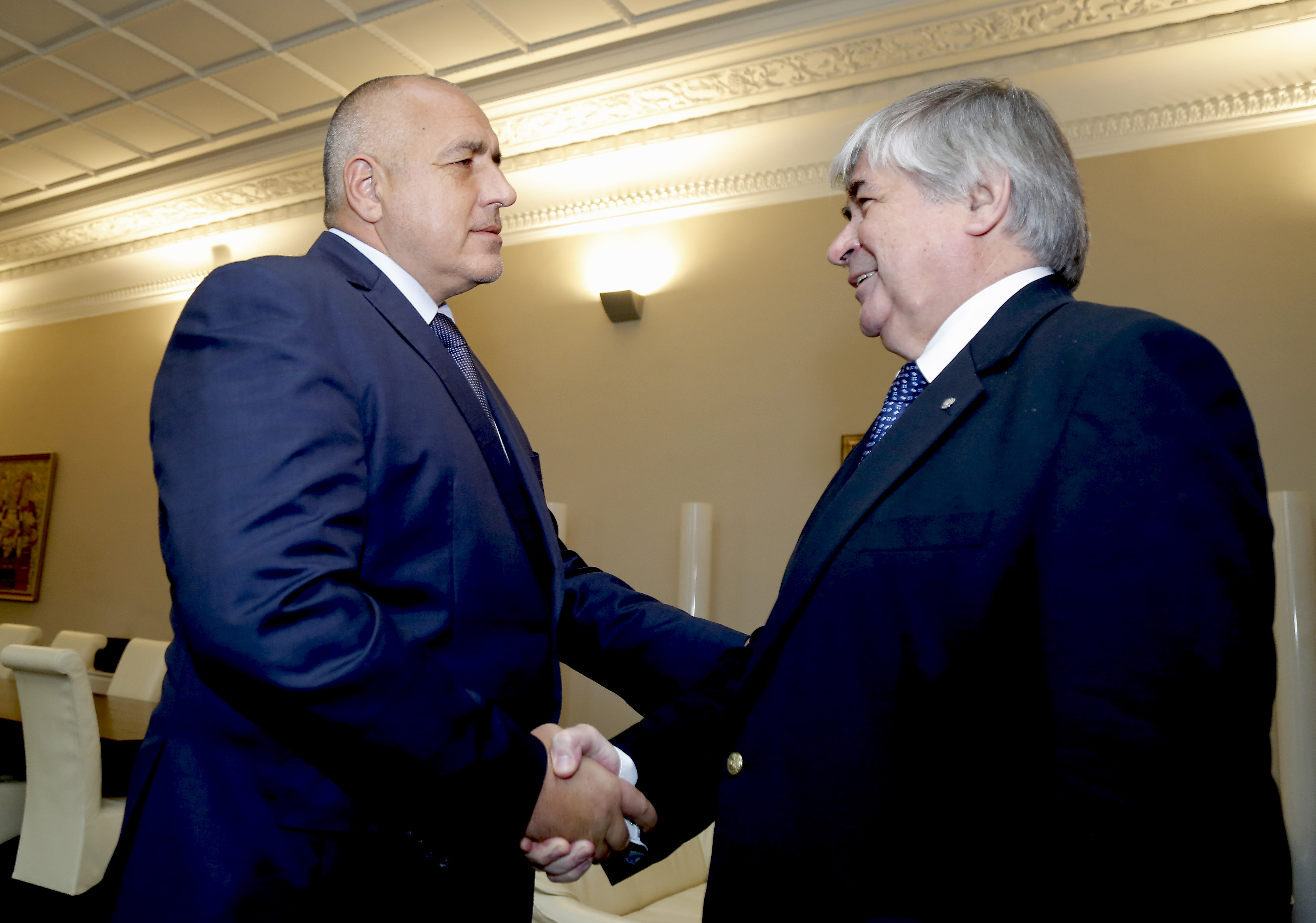 Бойко Борисов прие Анатолий Макаров в Министерски съвет