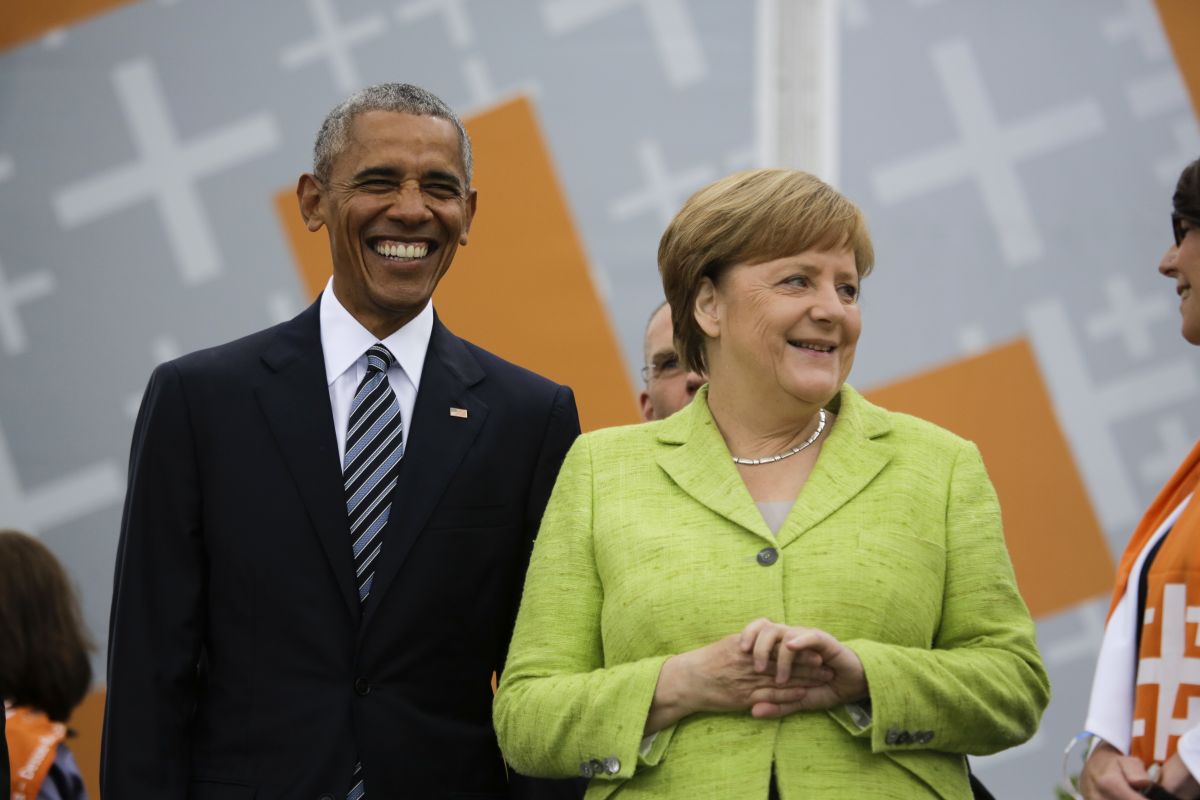 В Берлин посрещнаха Обама като рок звезда