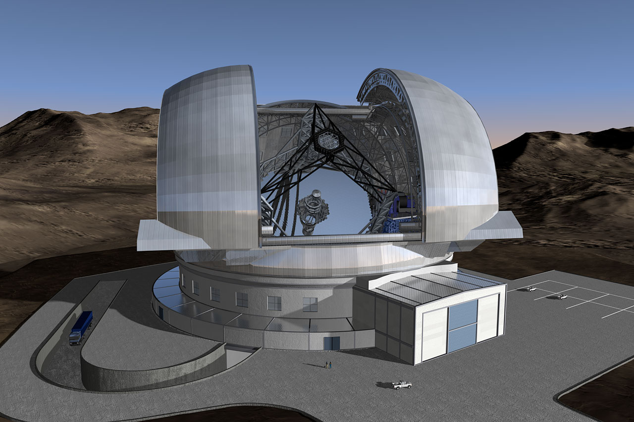 Така ще изглежда Европейският изключително голям телескоп EELT