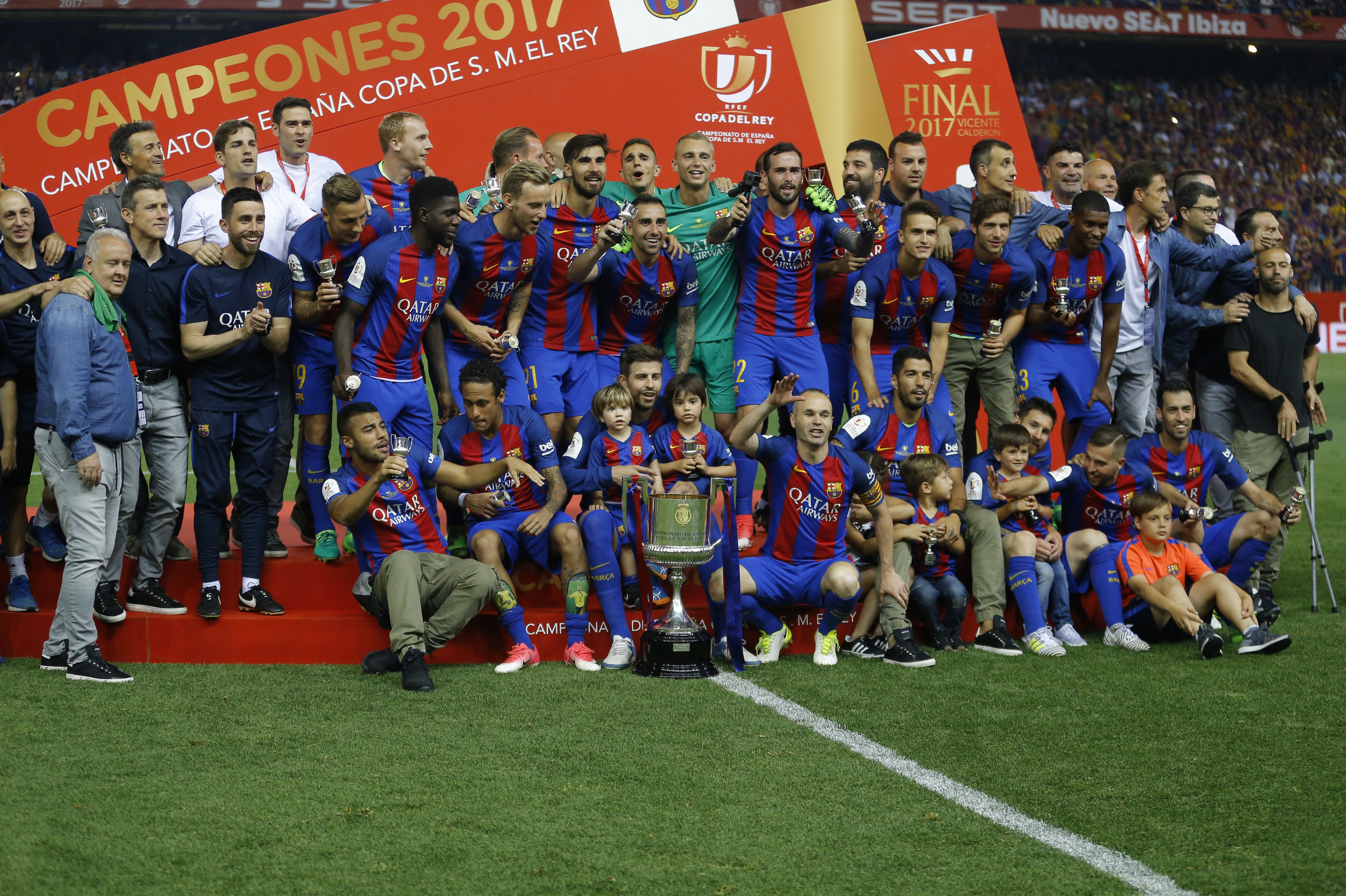 ”Барселона” спечели за трети пореден път и за рекорден 29-и Купата на Краля