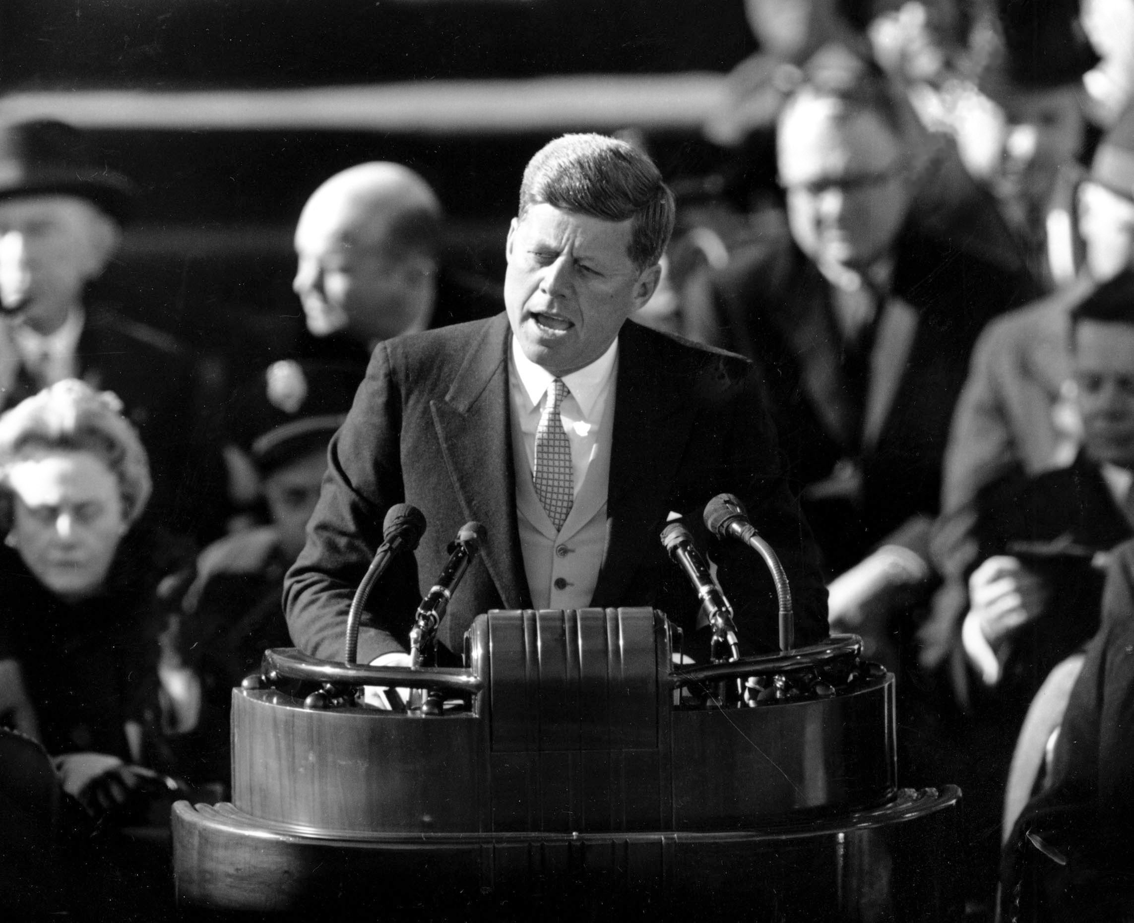 20 януари 1961 г. Джон Фицжералд Кенеди встъпва в длъжност като президент на САЩ