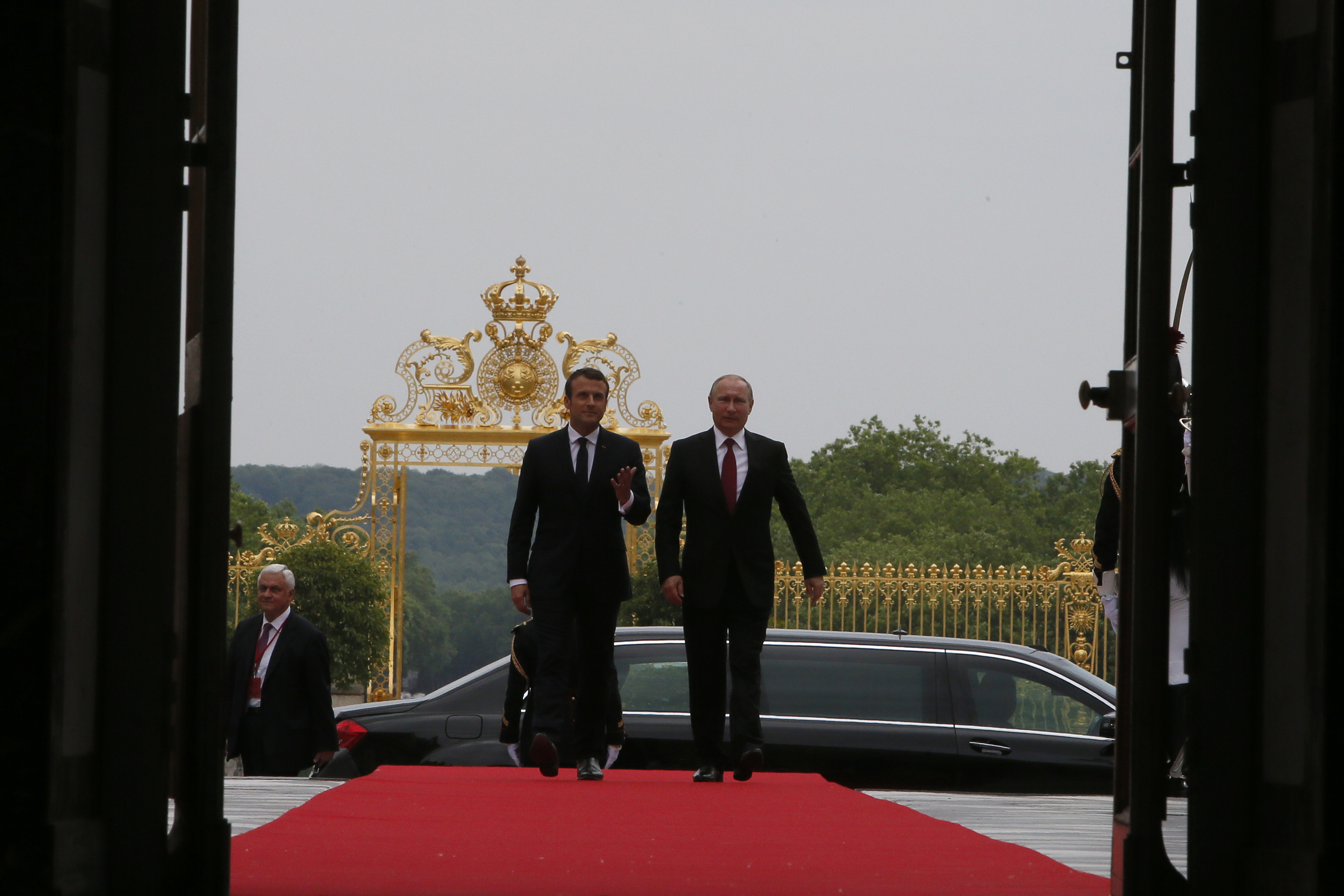 Путин и Макрон ще посетят и двореца Голям Трианон