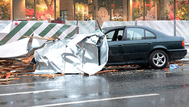 Бурята в Москва причини значителни човешки жертви и материални щети