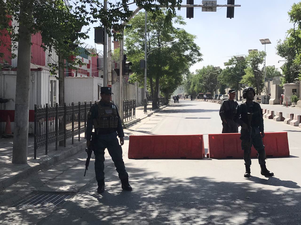 Атентатът е извършен в дипломатическия квартал на Кабул