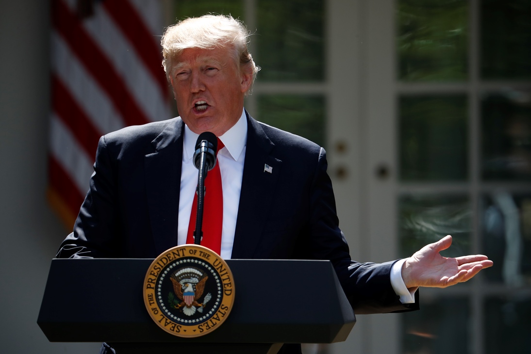 Тръмп изрази надежда за договаряне на ”по-добра сделка” за борба с глобалното затопляне