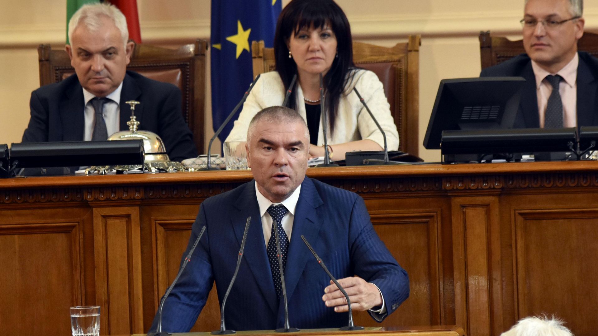 Заместник председателят на НС и лидер на партия Воля Веселин Марешки