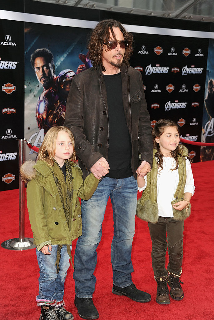 Крис Корнел с децата си