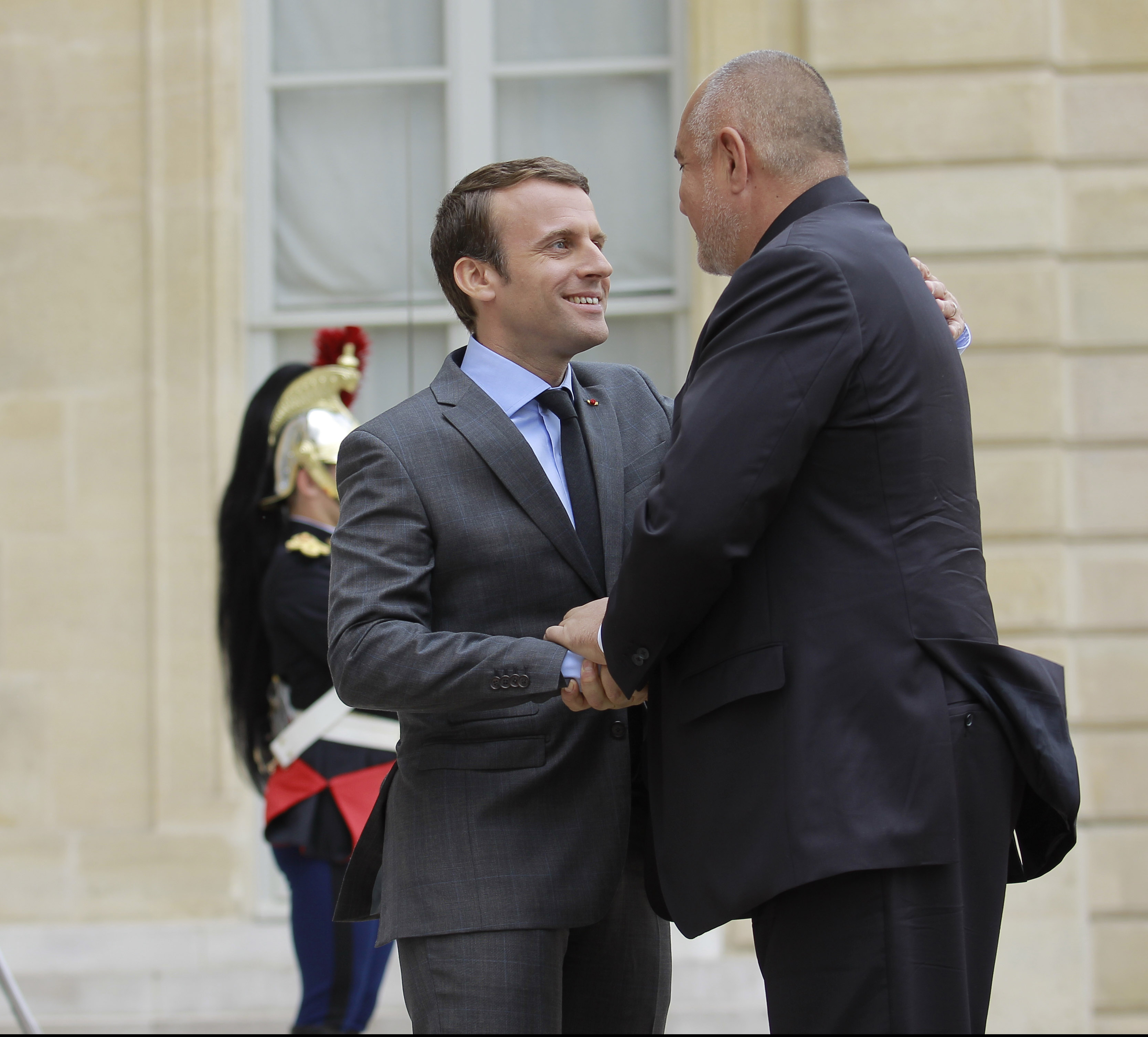 Преди дни Бойко Борисов разговаря в Париж с новоизбрания президент на Франция Еманюел Макрон