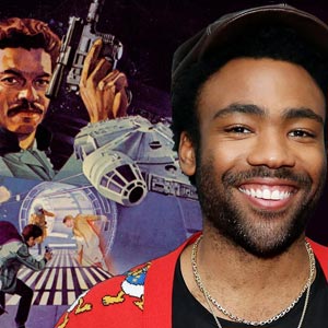 Доналд Главър на терена на филма за Хан Соло