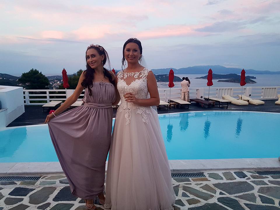 Наталия Кобилкина се омъжи в Гърция