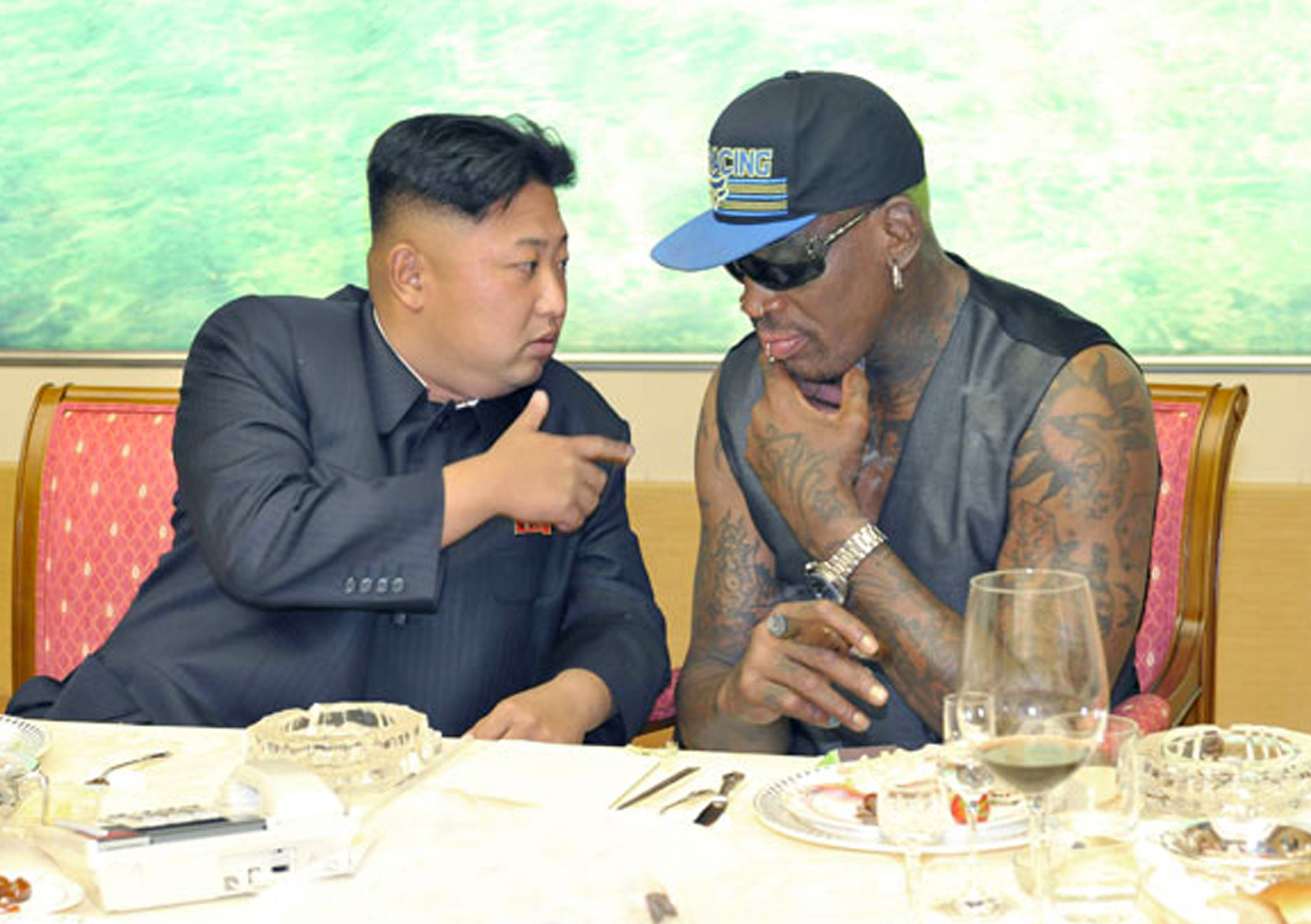 Денис Родман пак отиде при Ким в Северна Корея