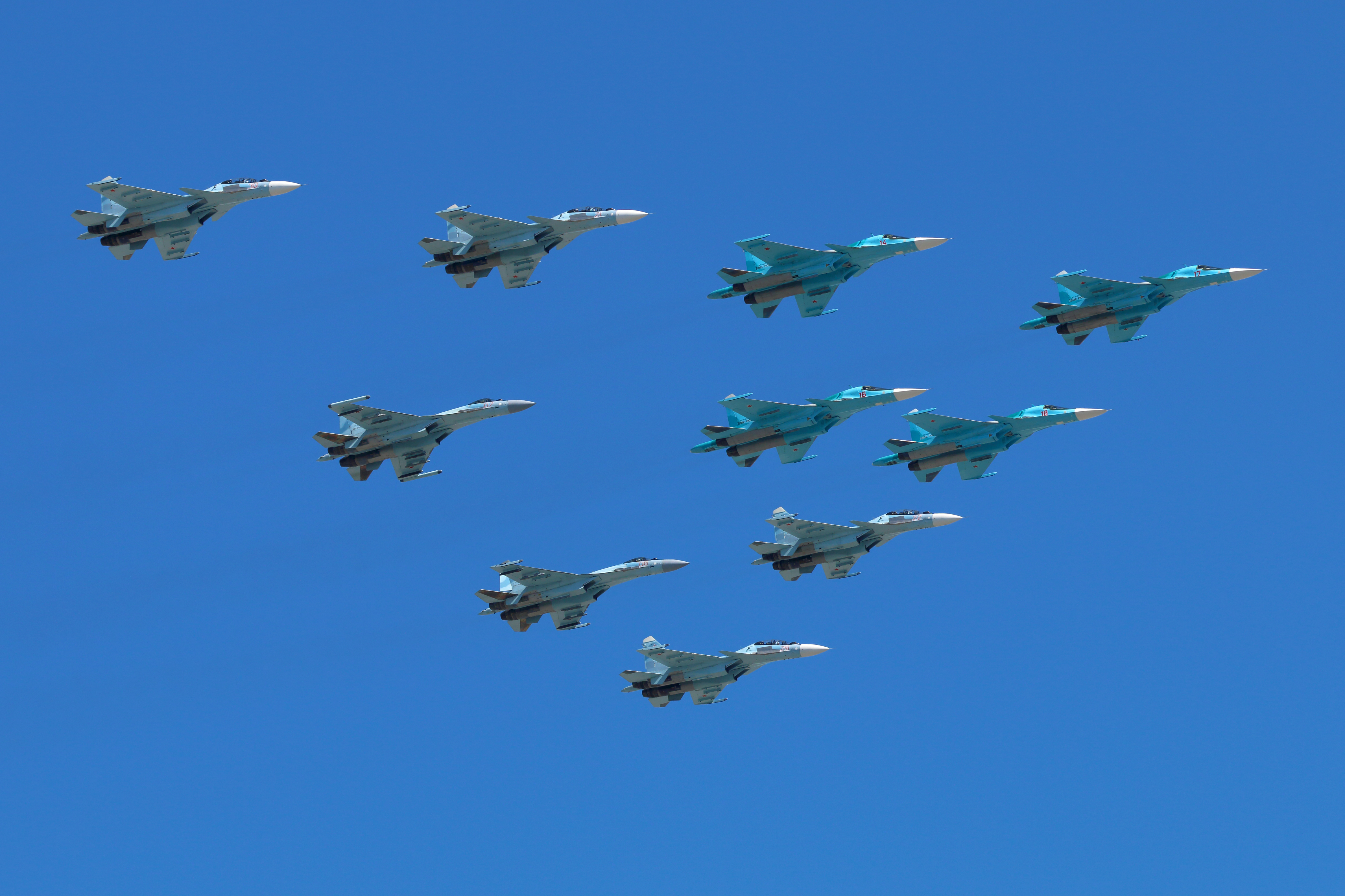 Самолети Су-34 са участвали в нанасянето на руския авиоудар край Ракка
