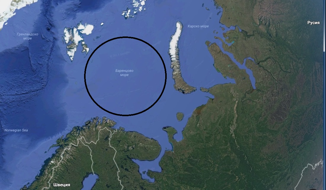 Предвидено е в Баренцово море да бъде изграден център за производство на уникални морски обекти