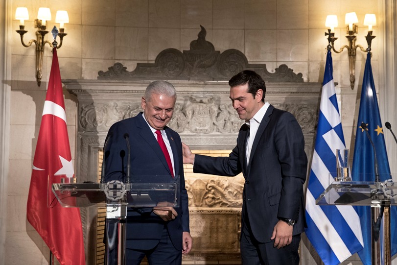 Алексис Ципрас посрещна Бинали Йълдъръм в Атина