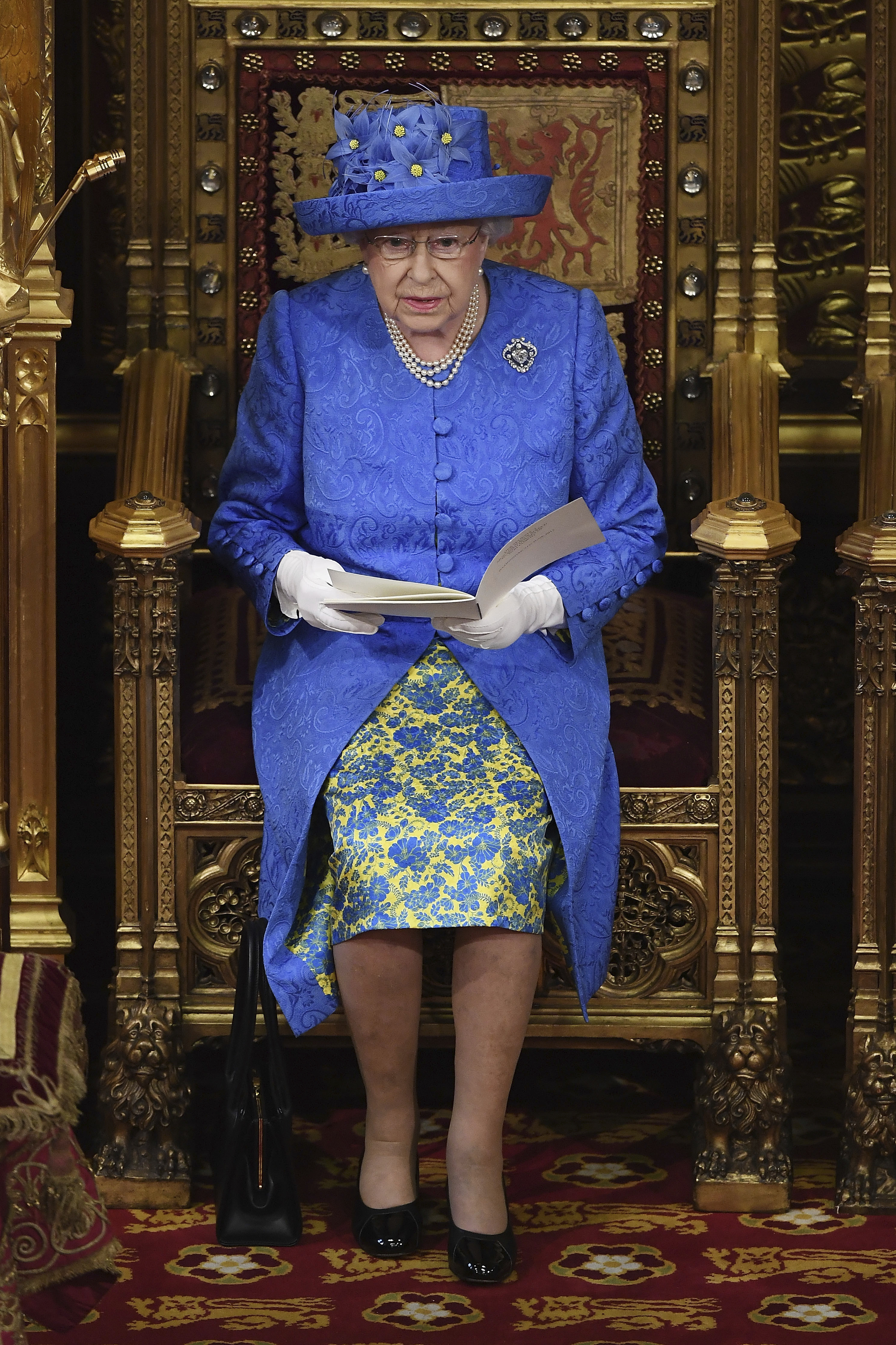 Кралицата на Великобритания Елизабет Втора произнесе кратка реч относно намеренията на новото британско правителство