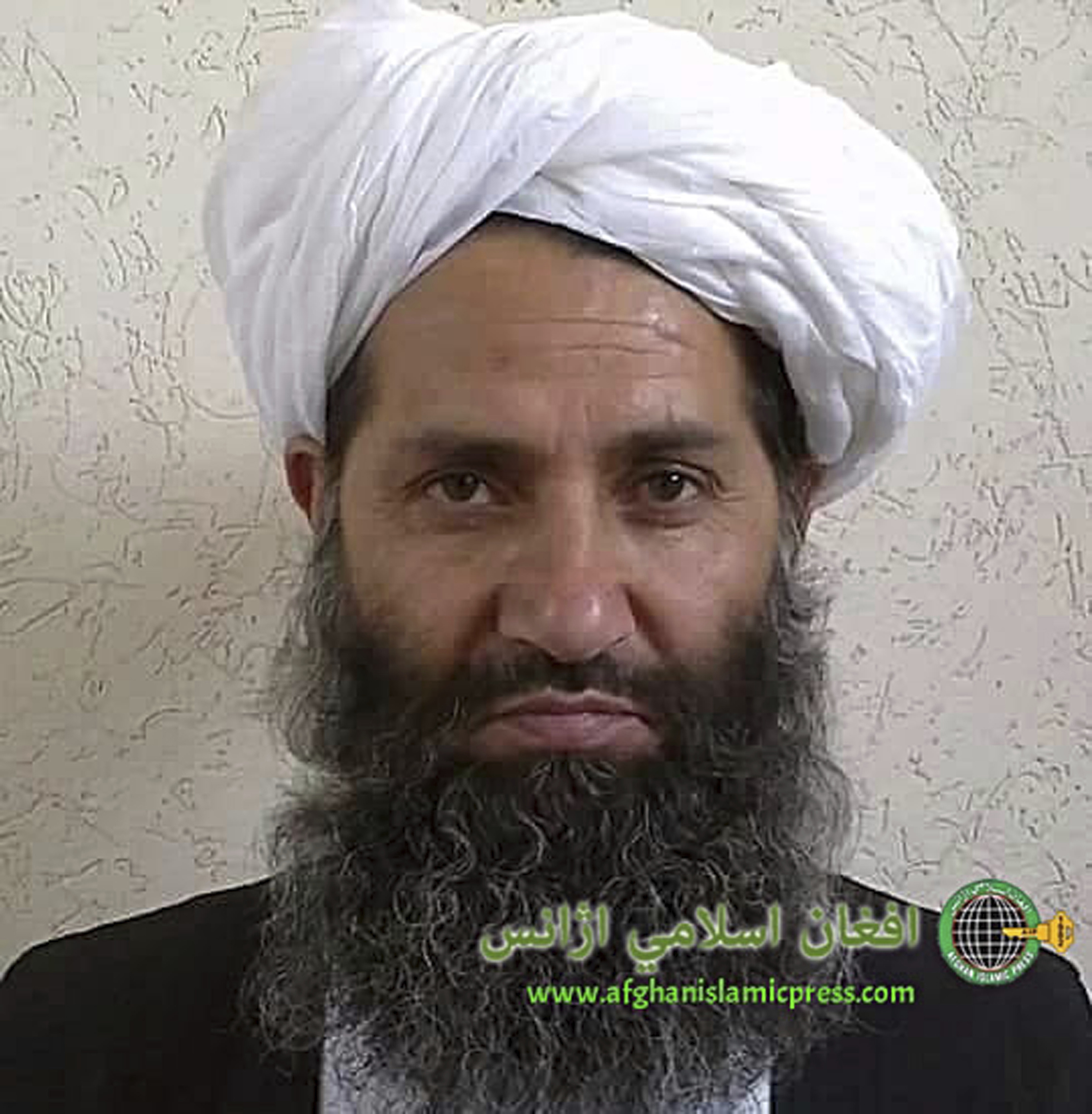 Снимка на лидера на талибаните Маулви Хайбатула Ахунзада, направена неизвестно къде и кога