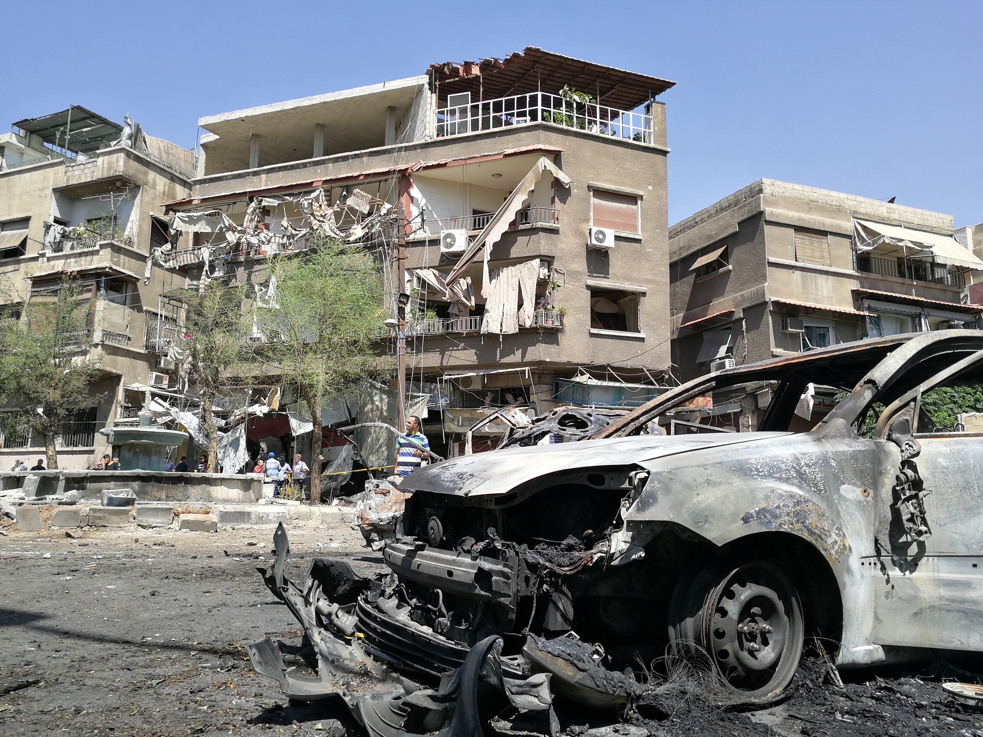Десетки убити и ранени при атентат с кола бомба в Дамаск