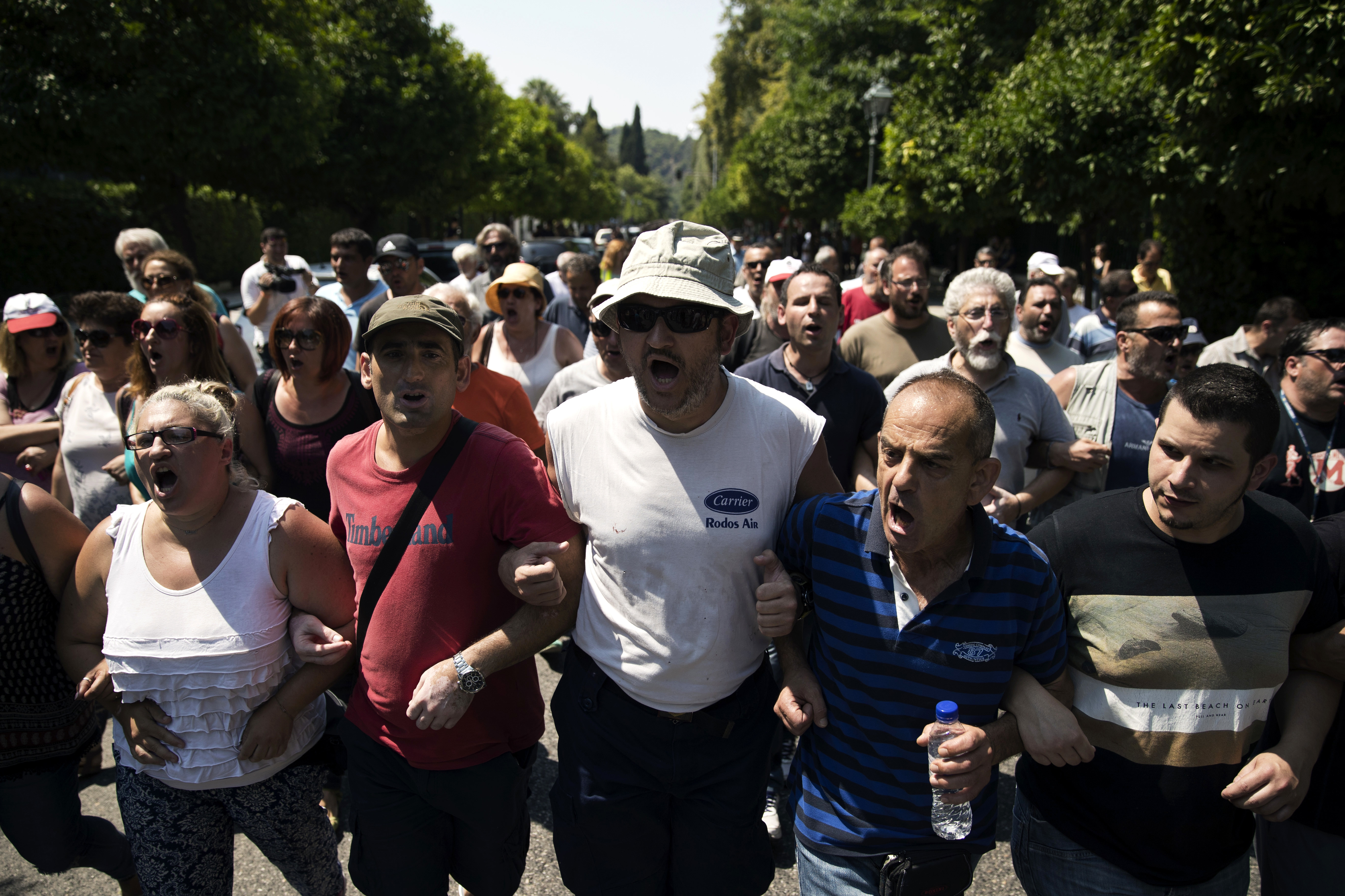 Протестите в Гърция са хронични, в края на юни стачкуваха работниците по чистотата