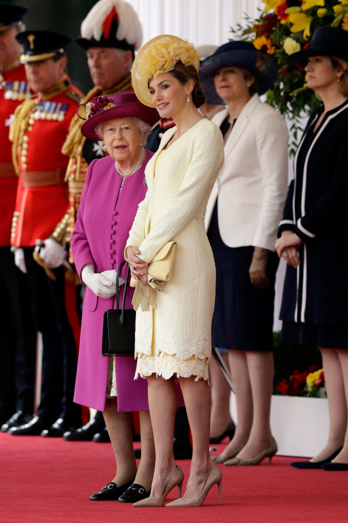 Кралица Елизабет II и кралица Летисия