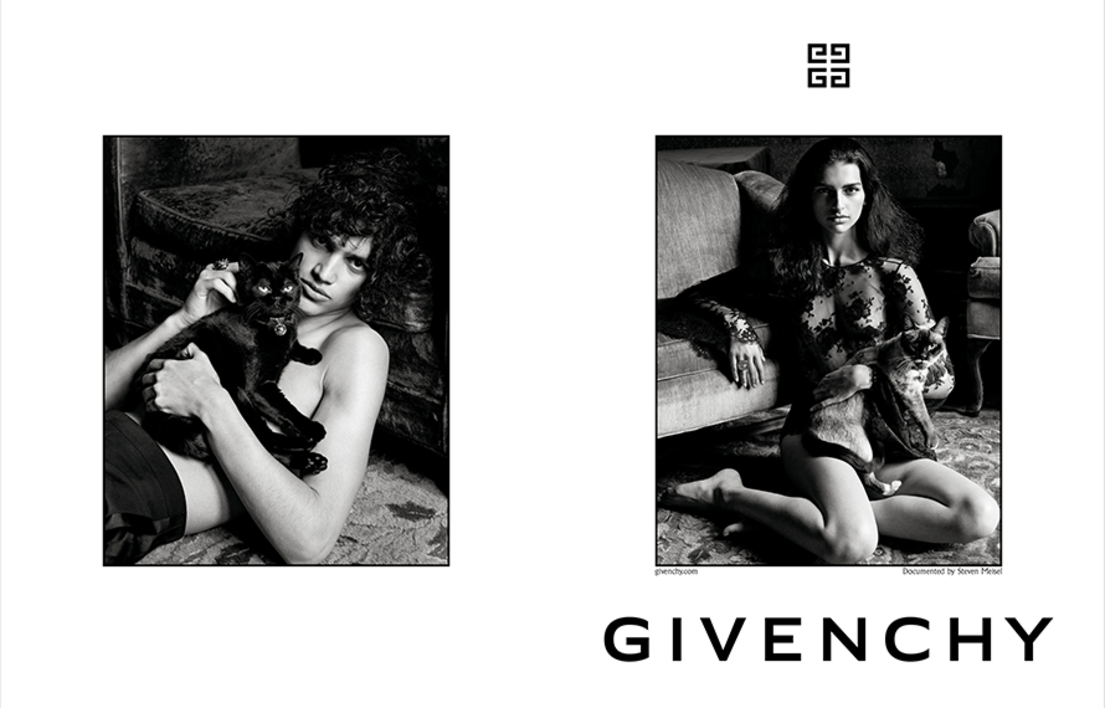 Givenchy представи кампания с котки