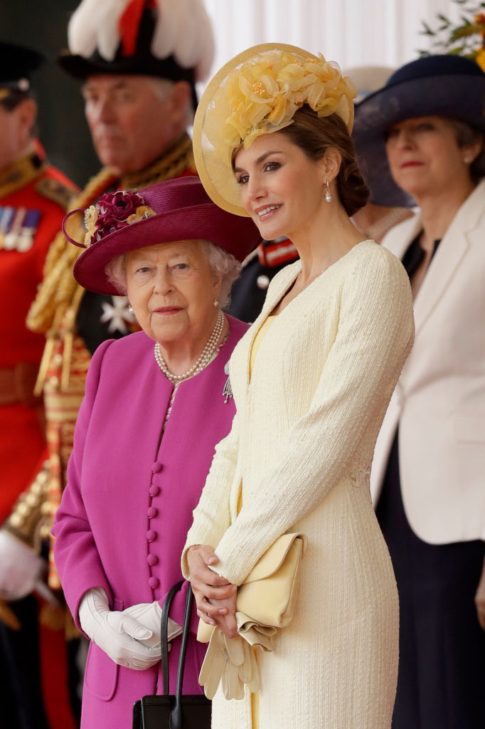 Кралица Елизабет II и кралица Летисия