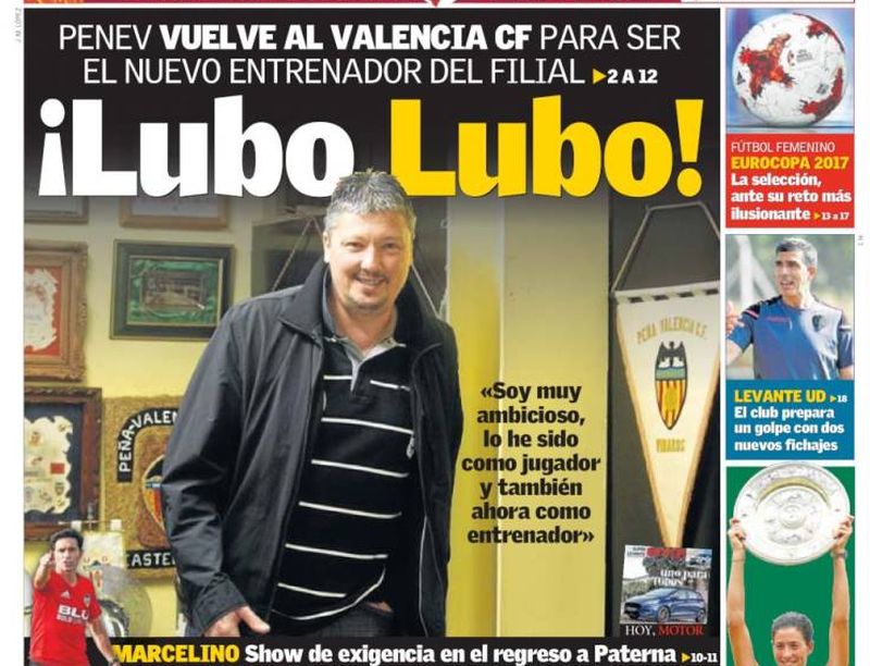 Любослав Пенев е новият треньор на втория отбор на ”Валенсия”