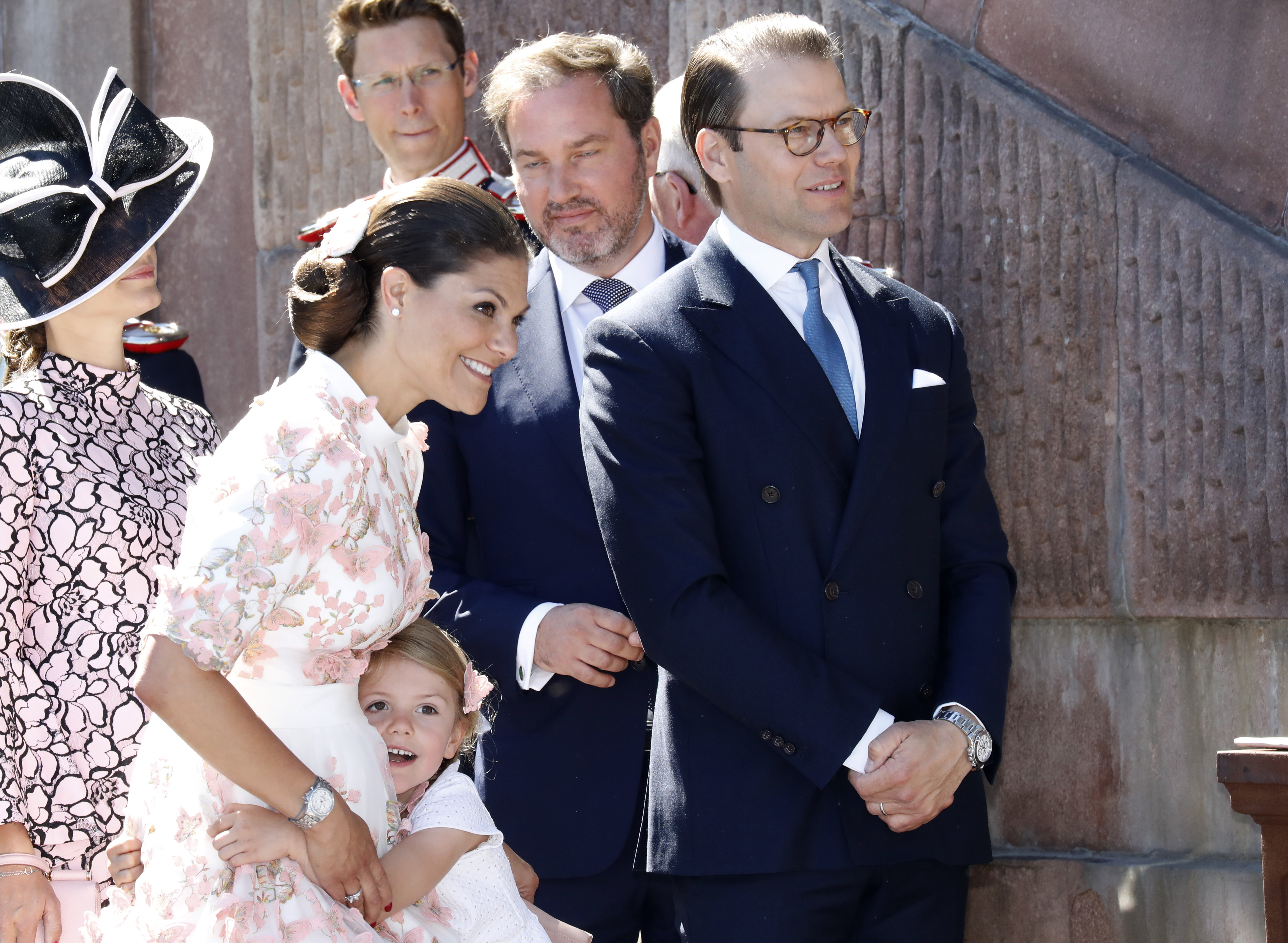Шведската принцеса Виктория и принц Даниел на 40-ия ѝ рожден ден