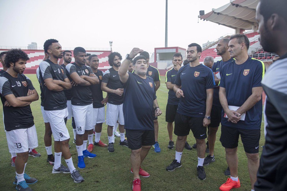 Диего Марадона е новият треньор на Ал Фуджайра в ОАЕ