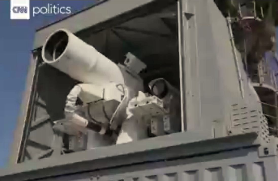 Лазер убиец на дронове представи военният флот на САЩ