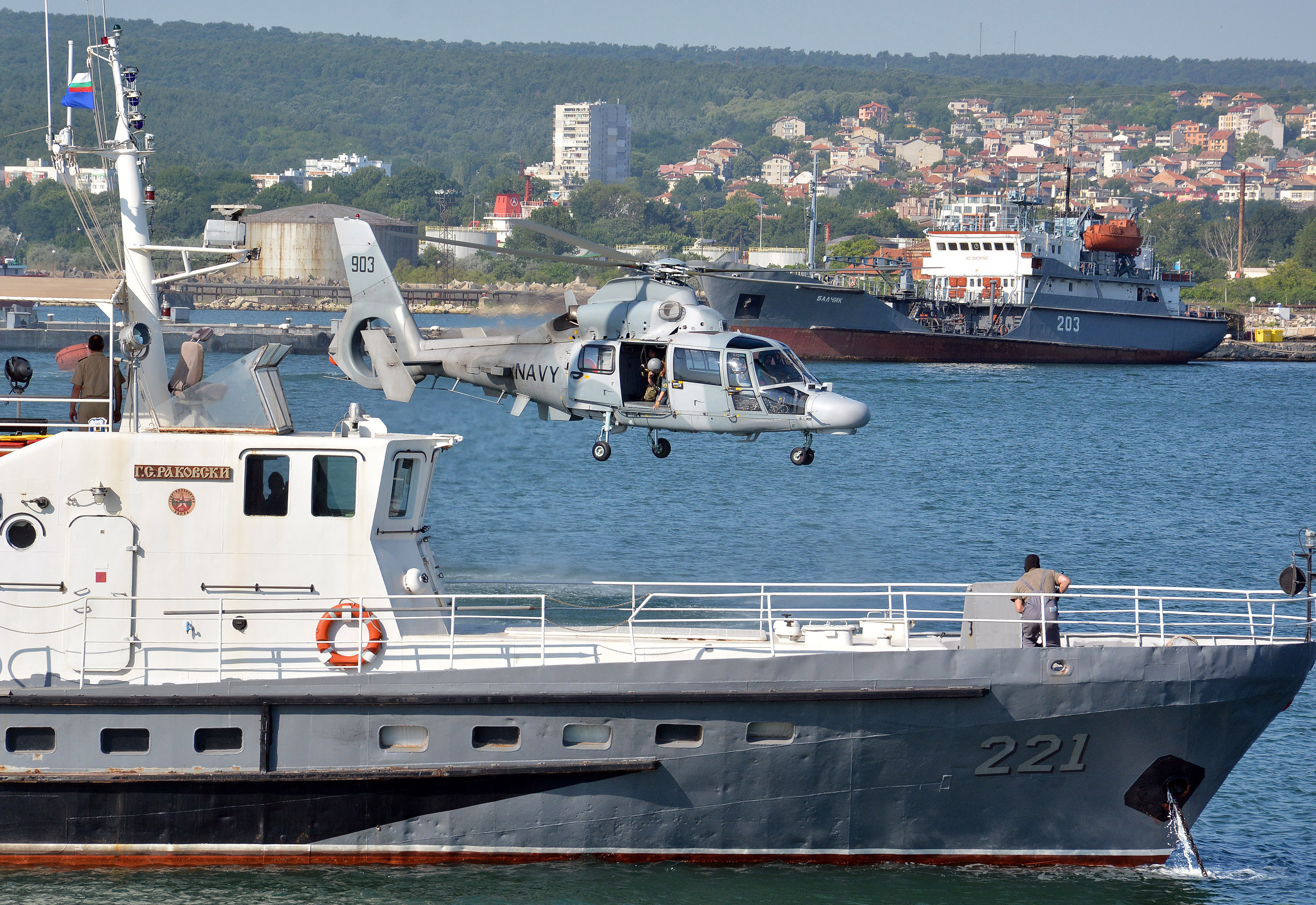 Варна - военноморско учение - ”БРИЗ 2017”
