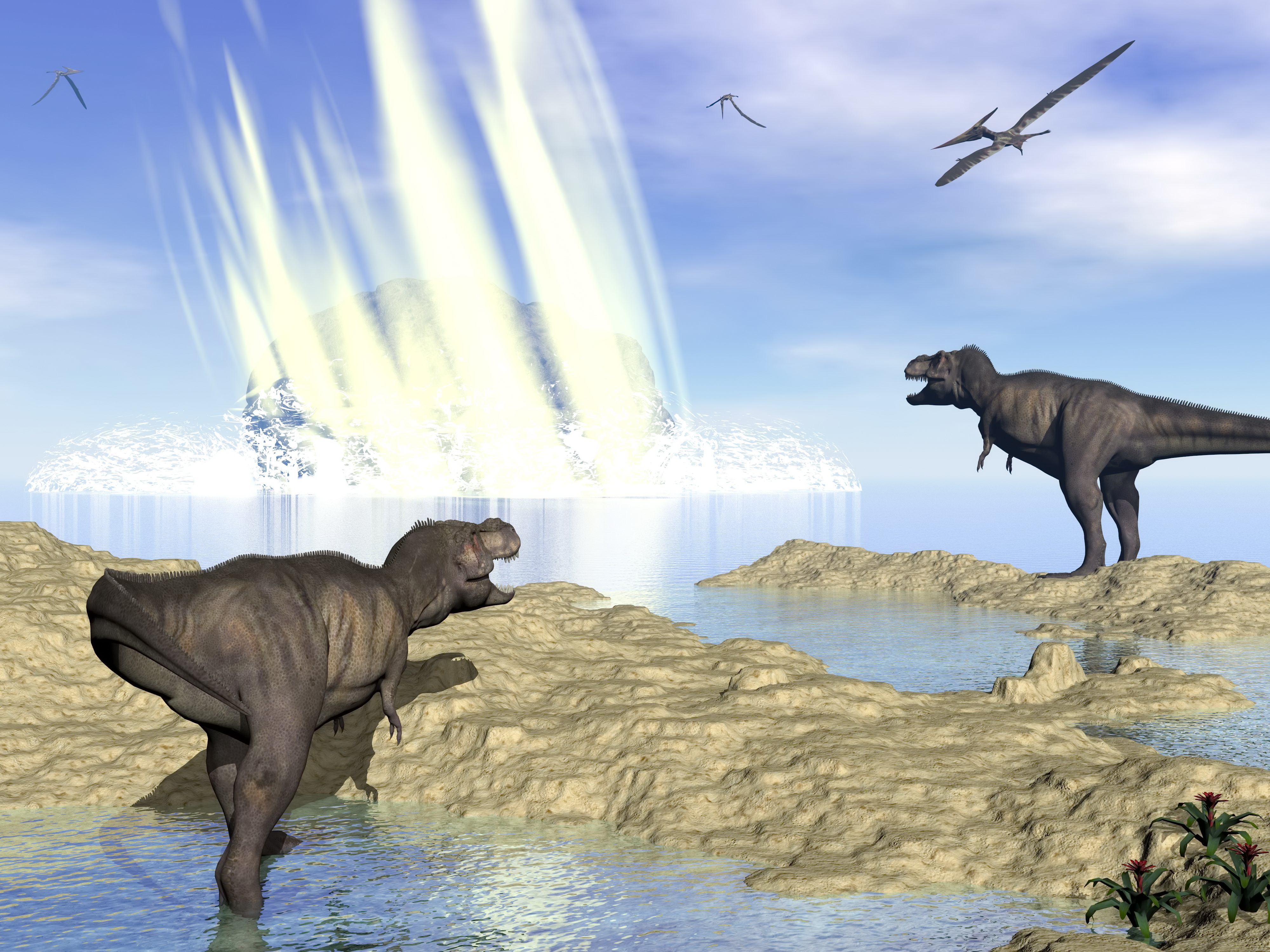 Астероидът, донесъл края на динозаврите, е засегнал пряко п-в Юкатан в Мексико