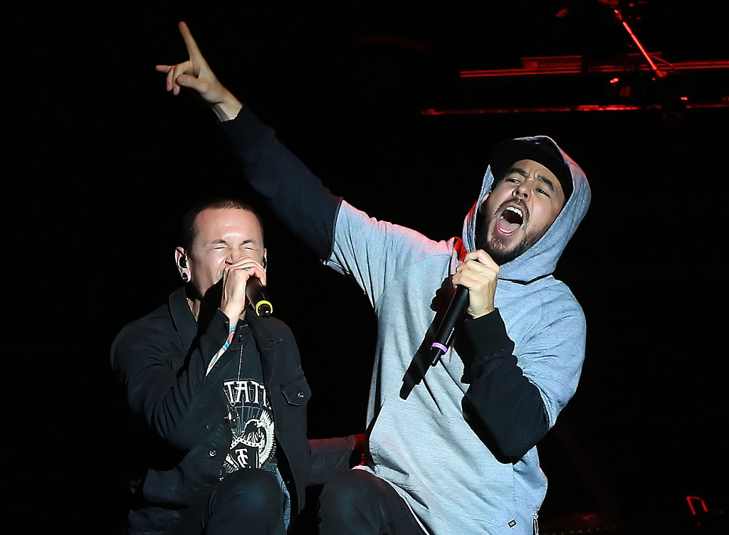 Честър Бенингтън и Майк Шинода от Linkin Park
