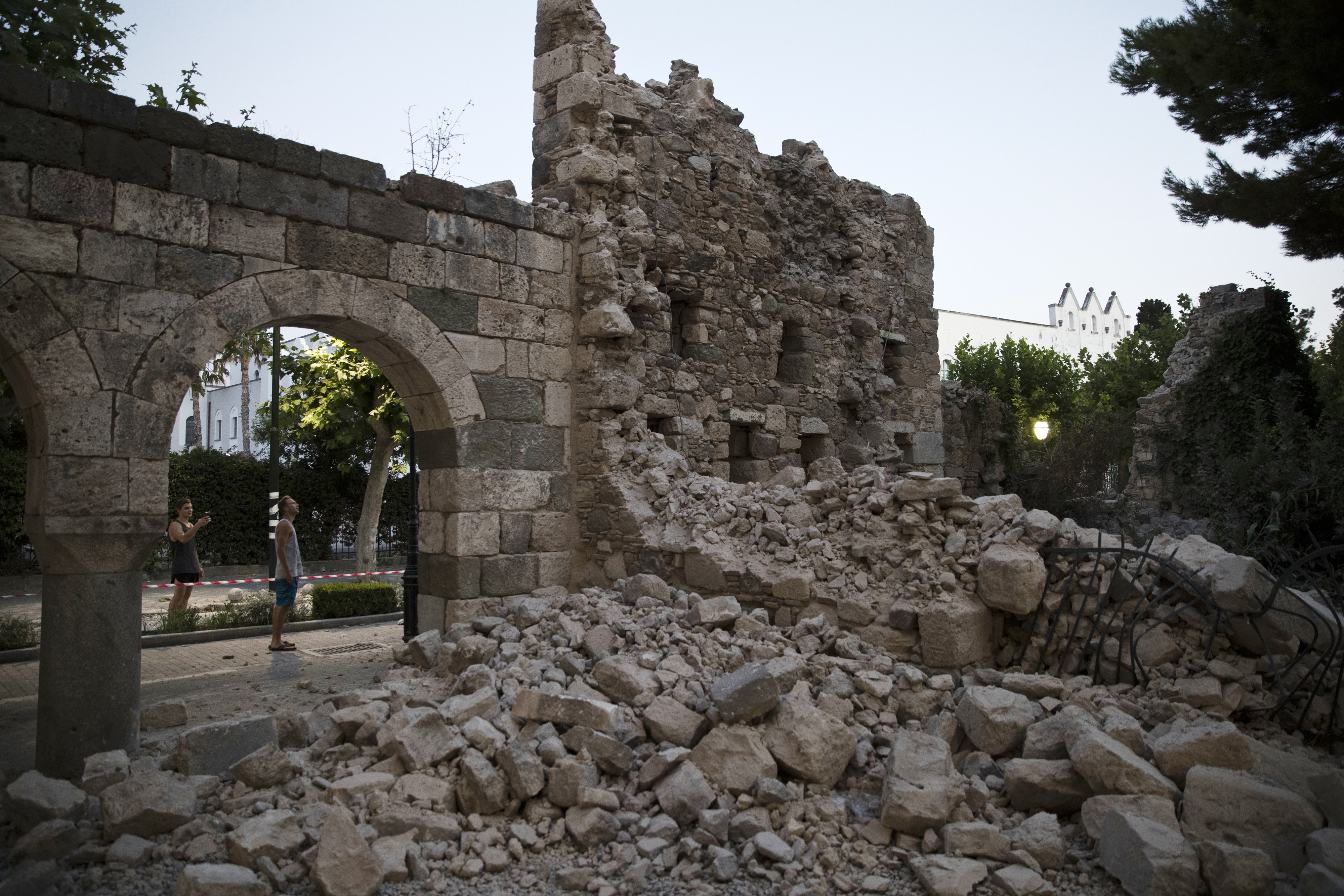 Земетресението причини значителни разрушения