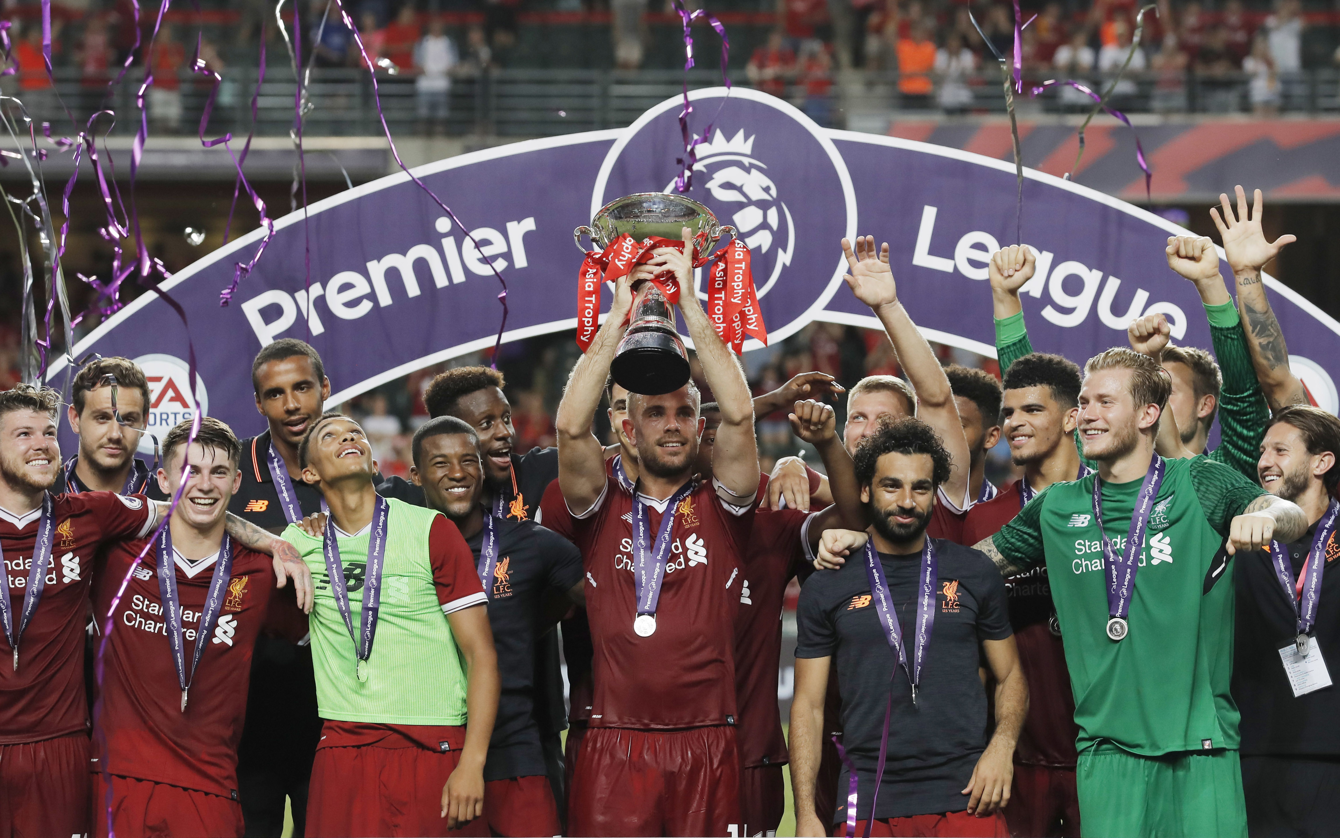 ”Ливърпул” спечели Азиатската купа на Висшата лига след успех с 2:1 над ”Лестър”