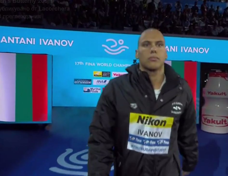 18-годишният Антъни Иванов се класира на осмо място във финала на 200 метра бътерфлай