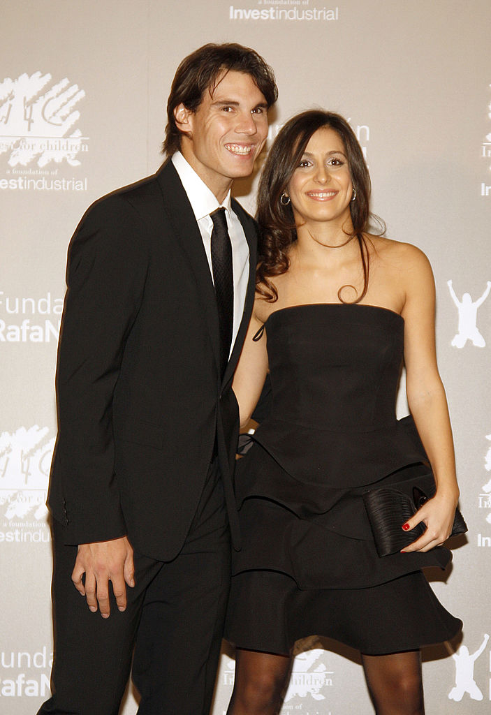 Рафаел Надал с приятелката си