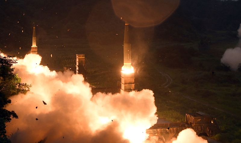 Съвместно ракетно учение на САЩ и Южна Корея