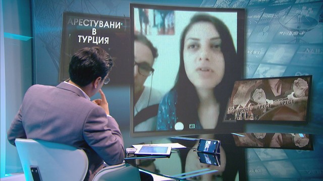 Задържаната в Турция българка говори пред bTV