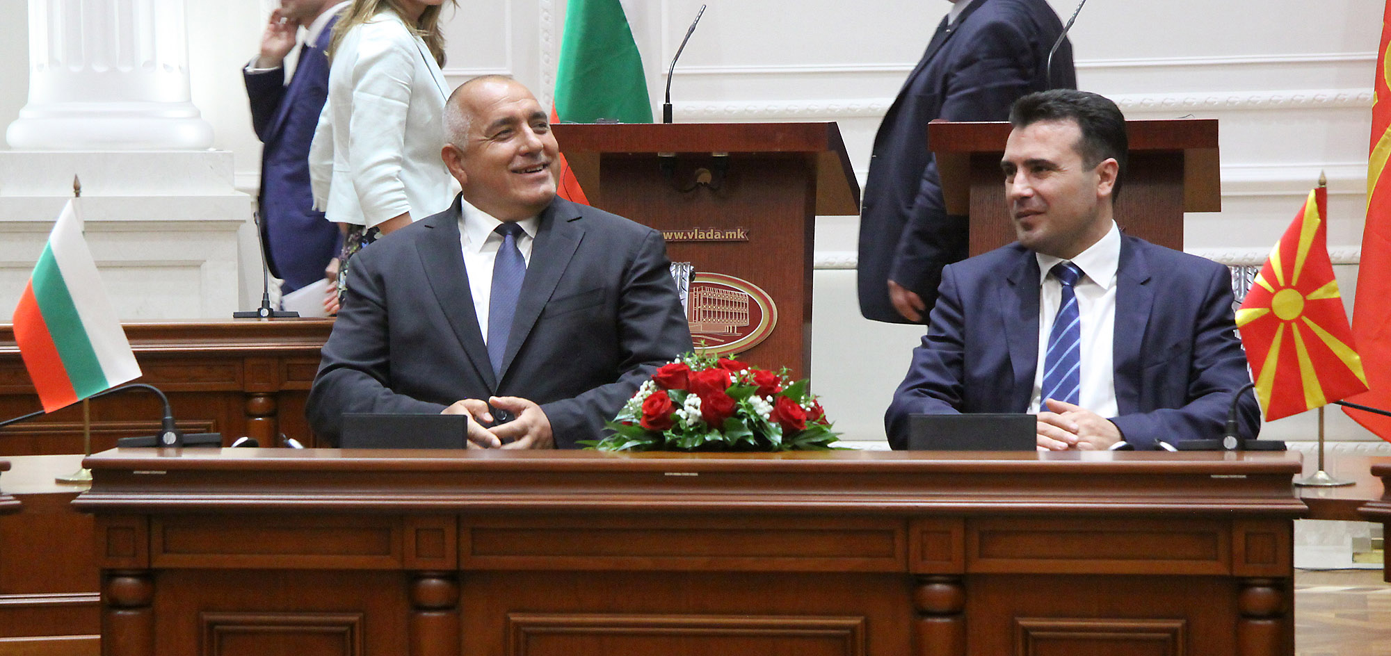 Бойко Борисов и Зоран Заев подписаха Договор за приятелство