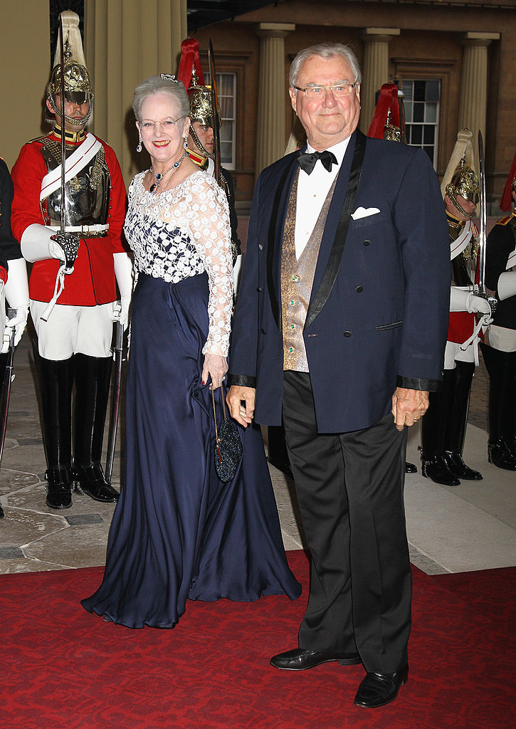 Датската кралица Маргарете II и принцът консорт Хенрик